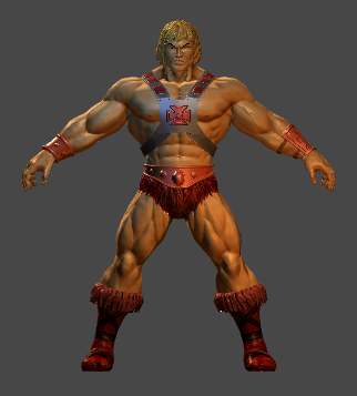 3d printed he man